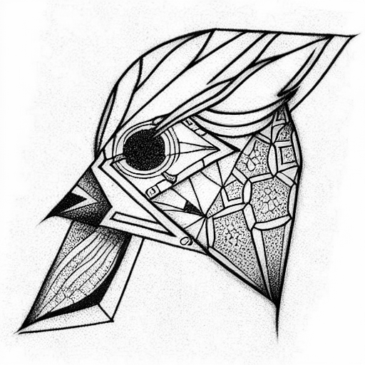 neck tattoo bird  tattoo design idea