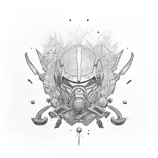 Apex Legends Caustic tattoo design idea