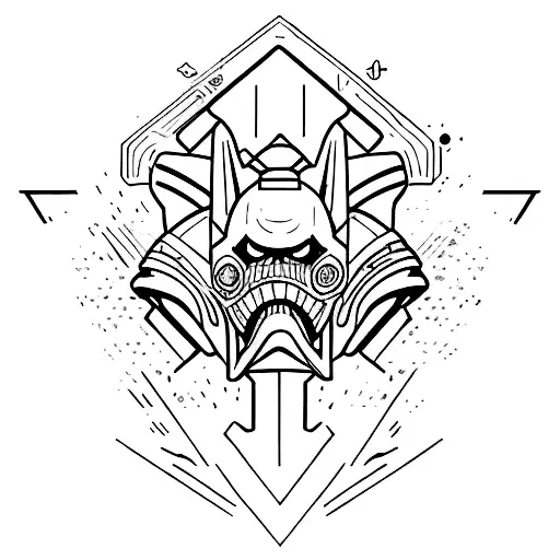 Apex Legends Caustic tattoo design idea