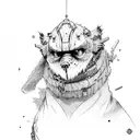 Apex Legends Caustic tattoo design idea