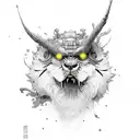 Apex Legends Caustic tattoo design idea