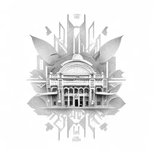 Chicago theatre  tattoo design idea