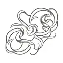best friends Chris Tucker Jackie Chan Pisces Sagittarius tattoo design idea