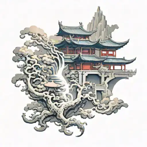 Chinese tattoo design idea