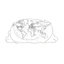 sick sad world tattoo design idea