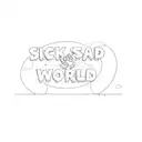 sick sad world tattoo design idea