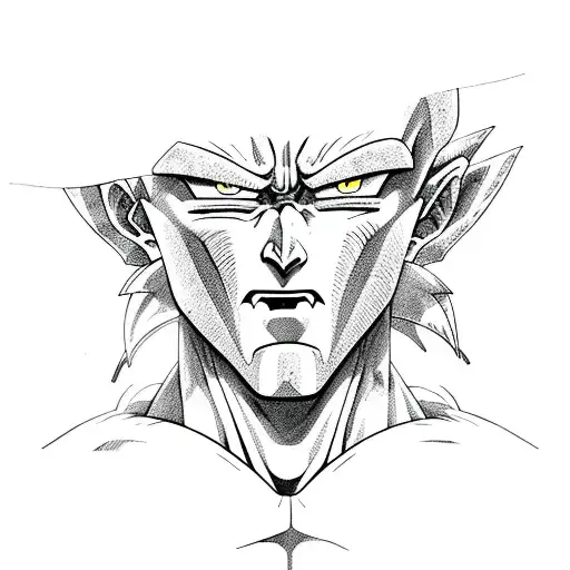 frieza tattoo design idea