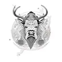 tauros tattoo design idea