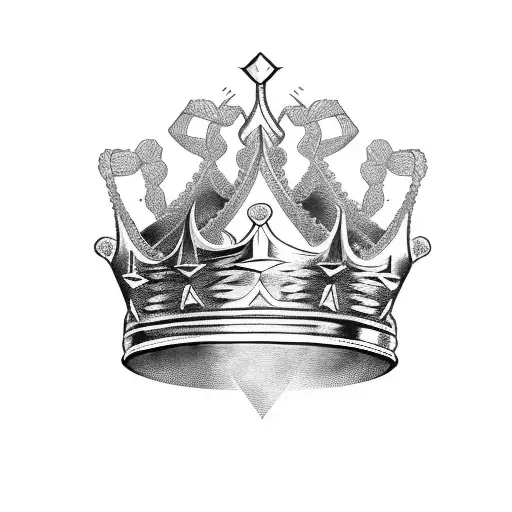 King's Crown tattoo design idea
