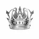 King's Crown tattoo design idea