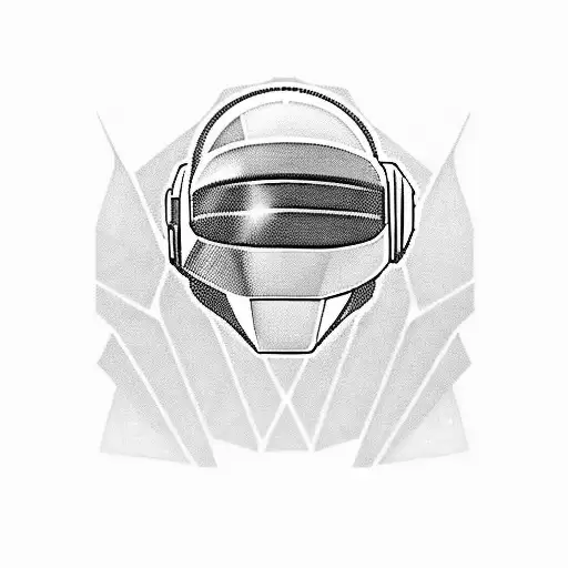 daft punk tattoo design idea