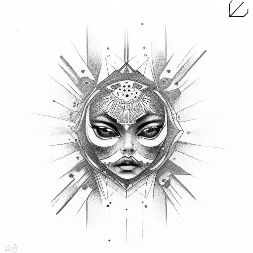 mercury tattoo design idea