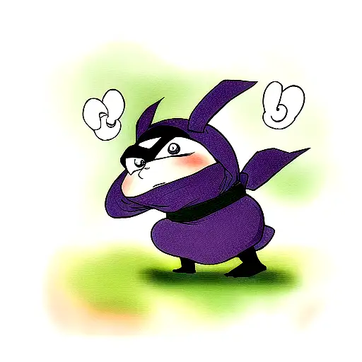 Ninja Toad  tattoo design idea