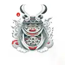 Gamabunta tattoo design idea