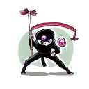 Ninja Toad  tattoo design idea