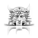 parthenon tattoo design idea