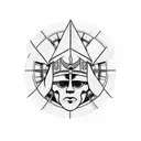 parthenon tattoo design idea