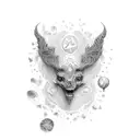 the impossible love tattoo design idea