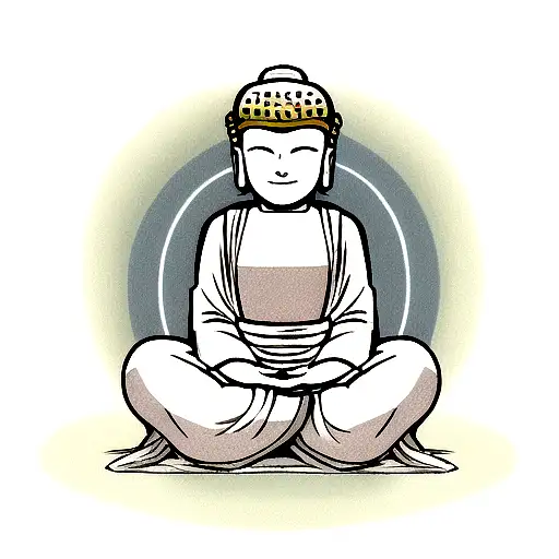 Buddha tattoo design idea