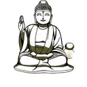 Buddha tattoo design idea