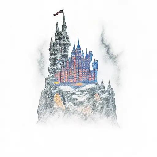 castles burns tattoo design idea