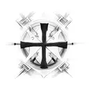3 crosses tattoo design idea