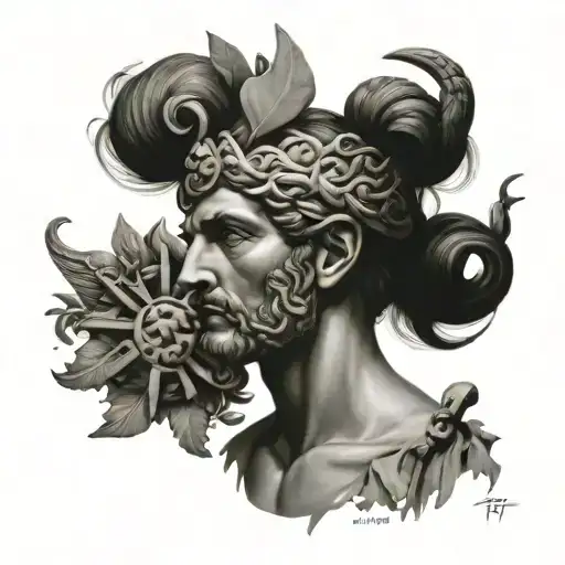greek mythology inspired tattoo tattoo design idea
