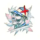 red hot chilli peppers tattoo design idea