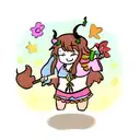 a hippie minotaur  tattoo design idea