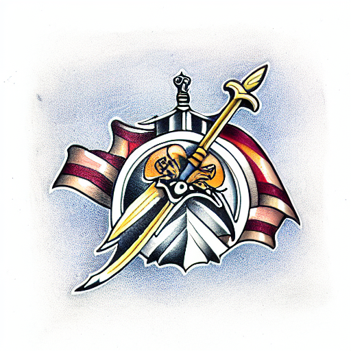 longsword  tattoo design idea