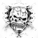 death eater  tattoo design idea