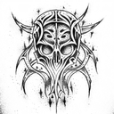 death eater  tattoo design idea