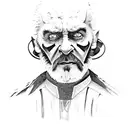 Star Wars sleeve with Captain Rex, darth vader, darth maul, bobba fet tattoo design idea