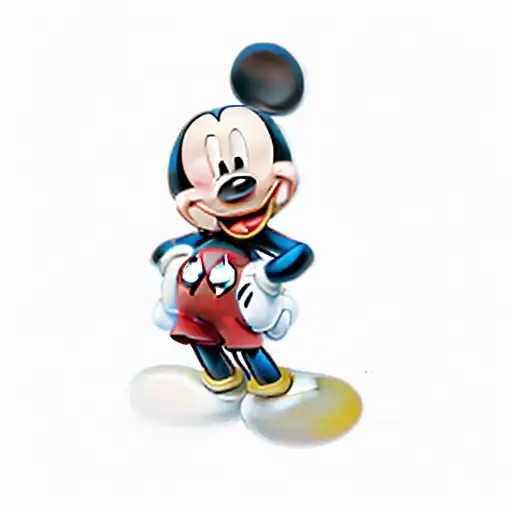 mickey mouse tattoo design idea