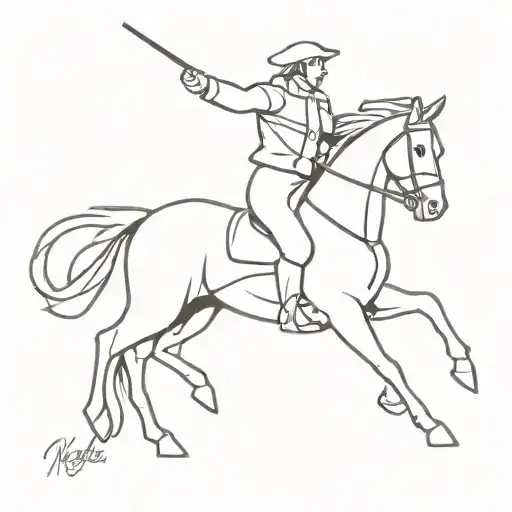 Noah Khan Paul Revere tattoo design idea
