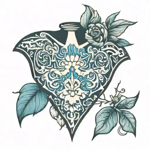 blue collar bone tattoo tattoo design idea
