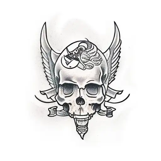Arcangel Gabriel  tattoo design idea