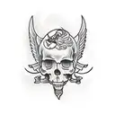 Arcangel Gabriel  tattoo design idea