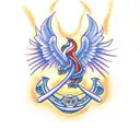 Arcangel Gabriel  tattoo design idea