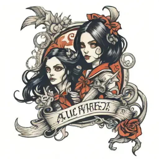 Alice Madness returns tattoo design idea
