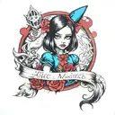 Alice Madness returns tattoo design idea