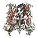 Alice Madness returns tattoo design idea