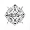 celtic arrow tattoo design idea