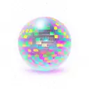 disco ball tattoo design idea