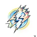 Lightning Bolt tattoo design idea