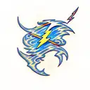 Lightning Bolt tattoo design idea