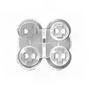 Playstation controller  tattoo design idea