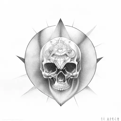 right in two  tool band tattoo design idea