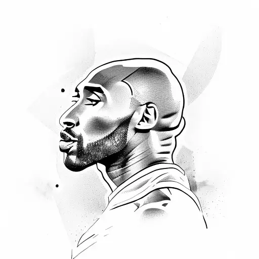 Kobe Bryant and st louis tattoo design idea