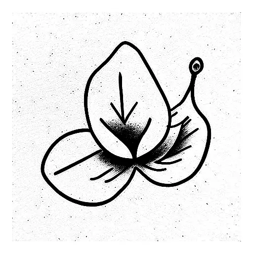 fig tattoo design idea